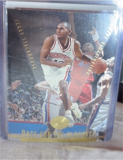 1995-96 SP Championship #137 Jerry Stackhouse — front