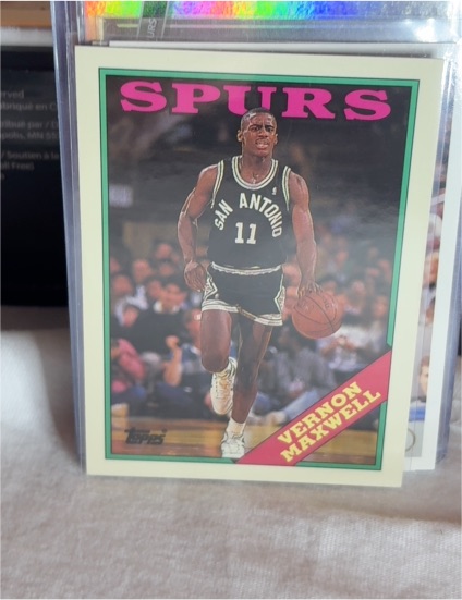 1992-93 Topps Archives #107 Vernon Maxwell — front