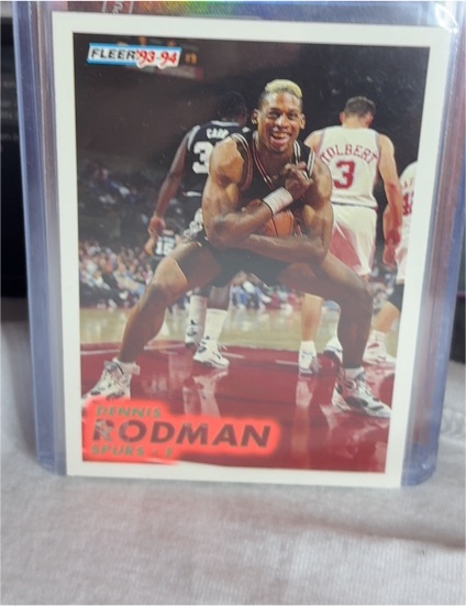 1993-94 Fleer #378 Dennis Rodman — front