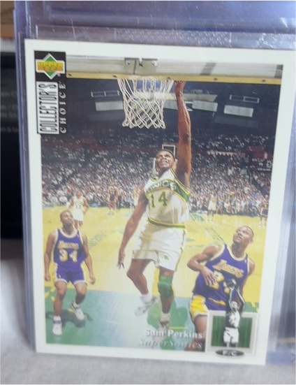 1994-95 Upper Deck Collector's Choice #424 Sam Perkins — front