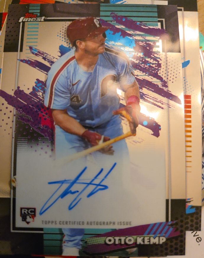 2026 Topps Finest #FA-OK Otto Kemp — front