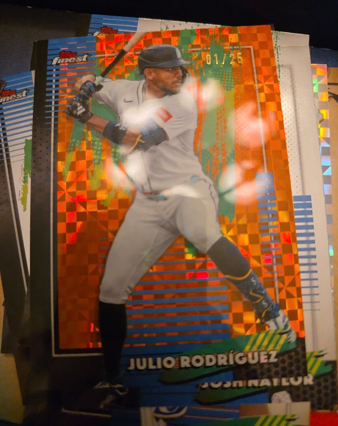 2026 Topps Finest #13 Julio Rodríguez — front