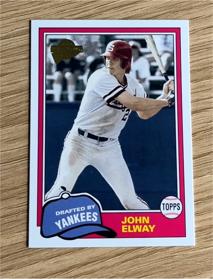 2005 Topps All-Time Fan Favorites #15 John Elway — front