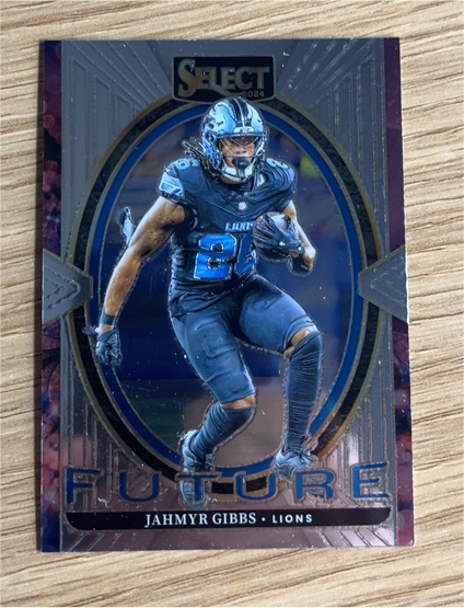 2024 Panini Select #13 Jahmyr Gibbs Select Future — front