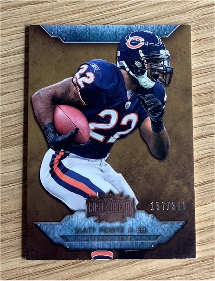 2012 Topps Triple Threads #94 Matt Forte — front