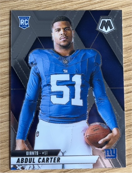 2025 Panini Mosaic #282 Abdul Carter — front
