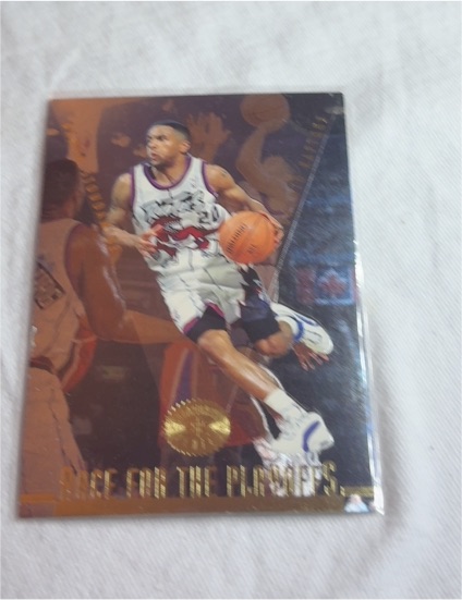 1995-96 SP Championship Series Race for the Playoffs #143 Damon Stoudamire — front