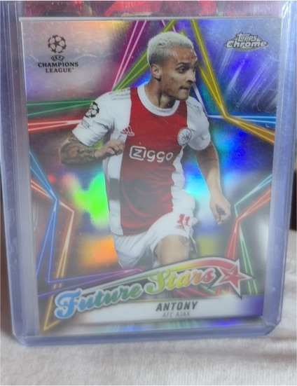 2021-22 Topps Chrome UEFA Champions League Future Stars #FS-6 Antony — front