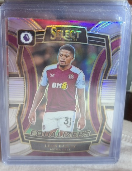 2023-24 Panini Select EPL #3 Leon Bailey Equalizers — front
