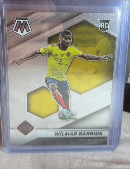 2021-22 Panini Mosaic FIFA Road to World Cup #184 Wilmar Barrios — front