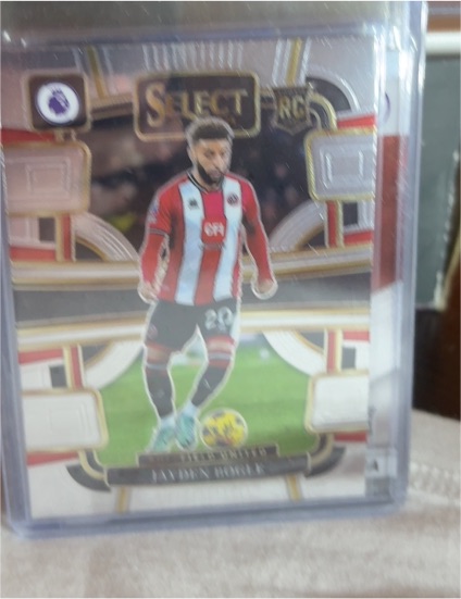 2023-24 Panini Select EPL Jayden Bogle #83 Rookie — front
