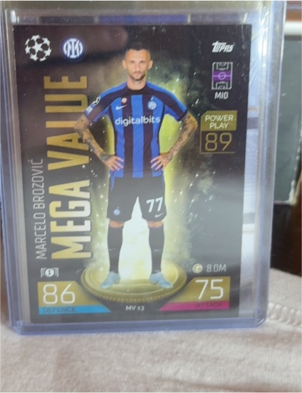 2022-23 Topps Match Attax UEFA Club Competitions Extra Mega Value #MV53 Marcelo Brozovic — front