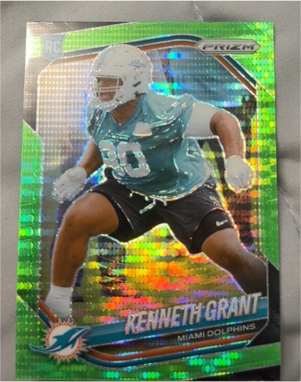 2025 Panini Prizm #374 Kenneth Grant — front