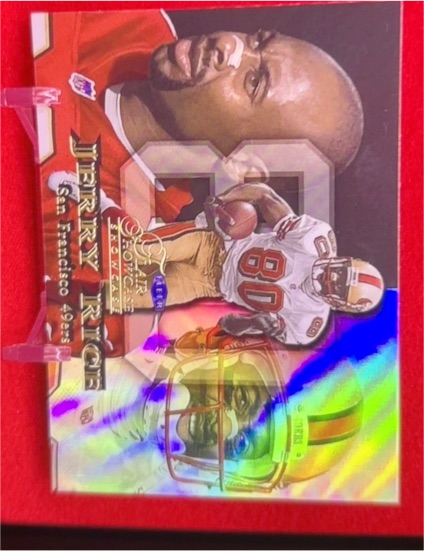 1999 Flair Showcase #148 Jerry Rice — front