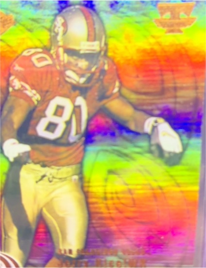 1999 Collector's Edge Triumph #PW14 Jerry Rice — front