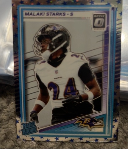 2025 Panini Donruss Optic #256 Malaki Starks — front