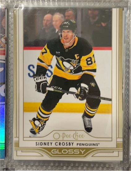 2025-26 O-Pee-Chee Glossy #OG-37 Sidney Crosby — front