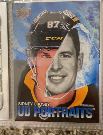 2025-26 Upper Deck #P-33 Sidney Crosby UD Portraits — front