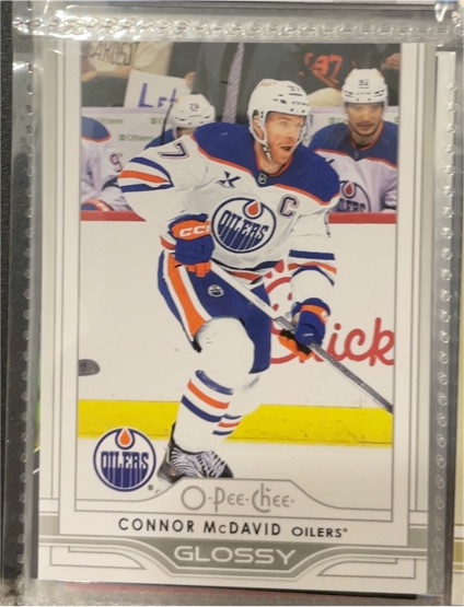 2025-26 Upper Deck #OG-47 Connor McDavid O-Pee-Chee Glossy — front