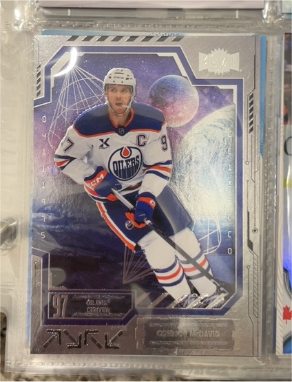 2025-26 Upper Deck Metal Universe #97 Connor McDavid — front