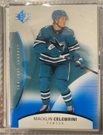 2025-26 Upper Deck SP #26 Macklin Celebrini — front