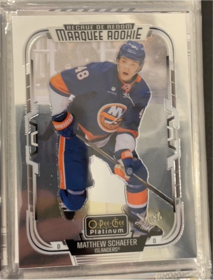 2025-26 O-Pee-Chee Platinum #268 Matthew Schaefer — front