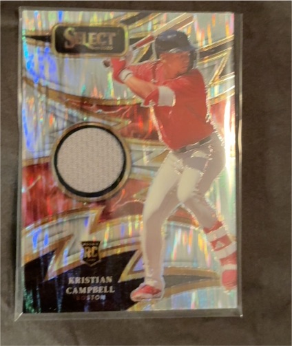 2025 Panini Select Sparks #SP-KC Kristian Campbell — front