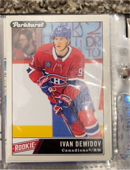 2025-26 Parkhurst #236 Ivan Demidov — front