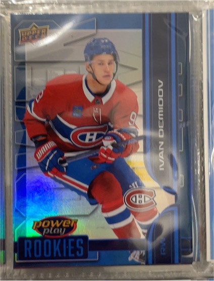 2025-26 Upper Deck Extended Series #PY-18 Ivan Demidov Power Play Rookies — front