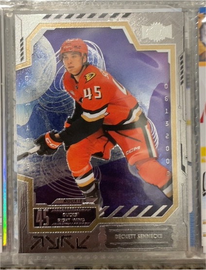 2025-26 Upper Deck Skybox Metal Universe #110 Beckett Sennecke — front
