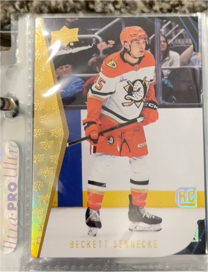 2025-26 Upper Deck Series 2 #RTD-17 Beckett Sennecke — front