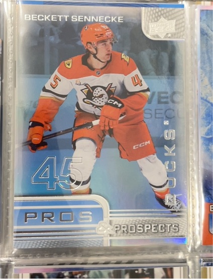 2025-26 Upper Deck Extended Series Pros & Prospects #PP-25 Beckett Sennecke — front