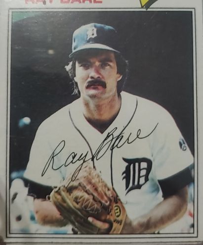 1977 Topps #43 Ray Bare Detroit Tigers — front
