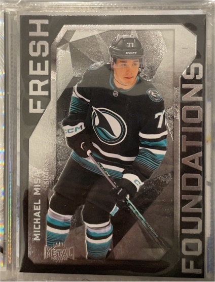 2025-26 Upper Deck Skybox Metal Universe #FF-19 Michael Misa Fresh Foundations — front