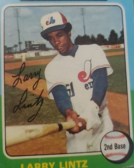 1975 Topps #416 Larry Lintz — front