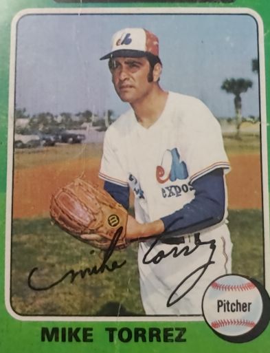 1975 Topps #254 Mike Torrez — front