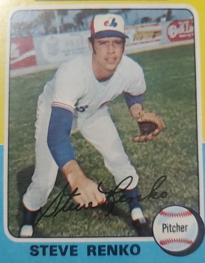 1975 Topps #34 Steve Renko — front