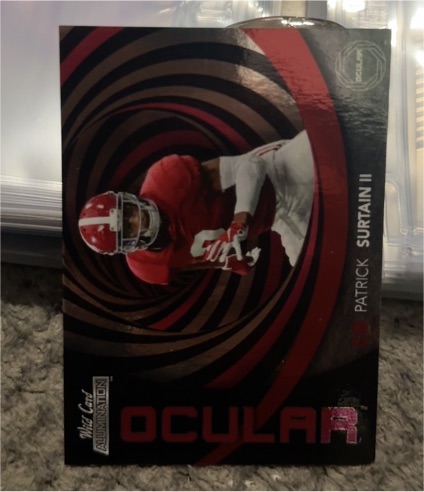 2021 Wild Card Alumination #OC-18 Patrick Surtain II — front
