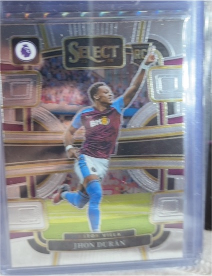 2023-24 Panini Select Premier League #12 Jhon Duran — front
