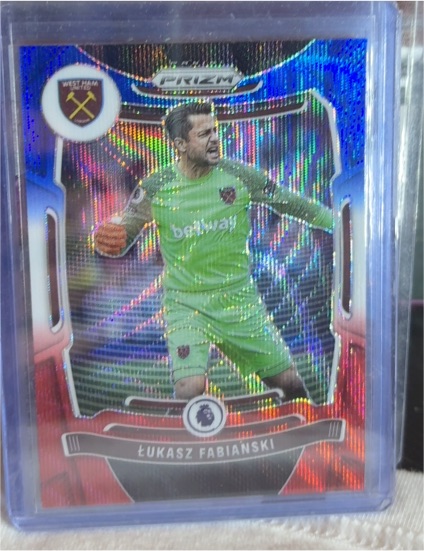2021-22 Panini Prizm Premier League #226 Łukasz Fabiański — front