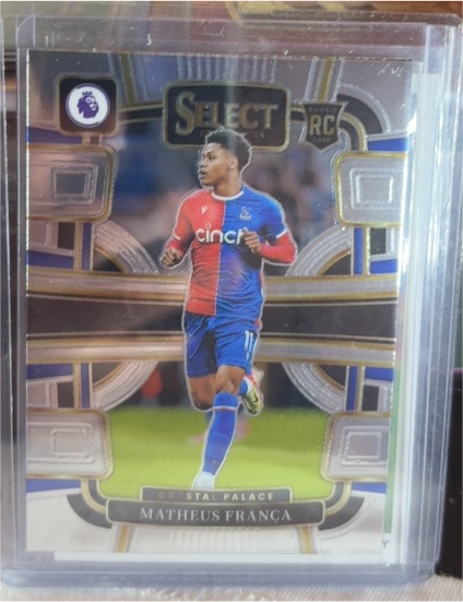 2023-24 Panini Select Premier League #40 Matheus Franca — front