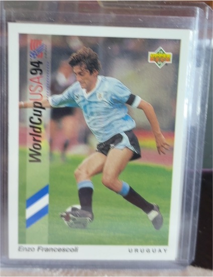 1993 Upper Deck World Cup 94 Preview #89 Enzo Francescoli — front
