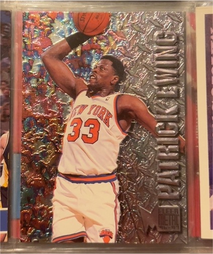 1996-97 Fleer Metal #64 Patrick Ewing — front