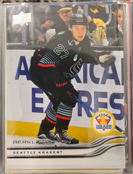 2025-26 Upper Deck Extended Series #742 Berkly Catton — front