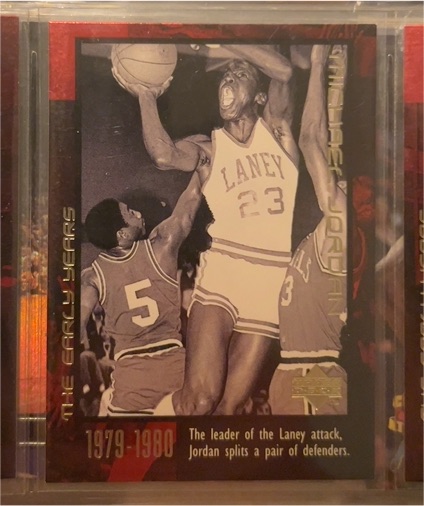 1999 Upper Deck Michael Jordan Career Collection The Early Years #3 — front