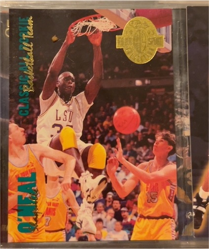 1993 Classic 4 Sport #315 Shaquille O'Neal — front