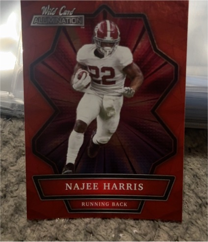 2021 Wild Card Alumination #ABC-9 Najee Harris — front