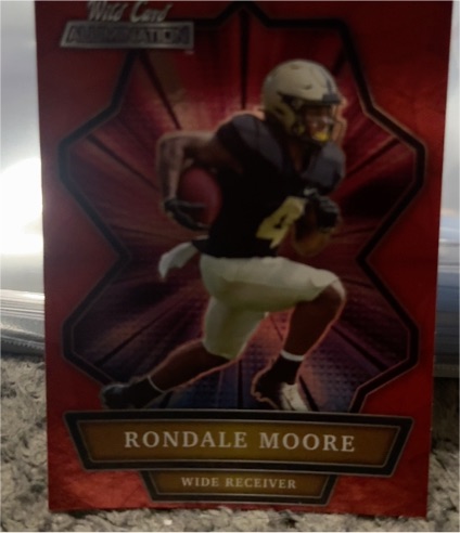 2021 Wild Card Alumination #ABC-23 Rondale Moore — front