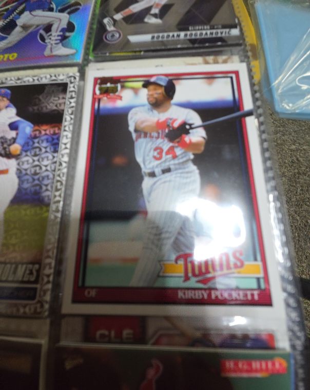 1991 Topps #575 Kirby Puckett — front