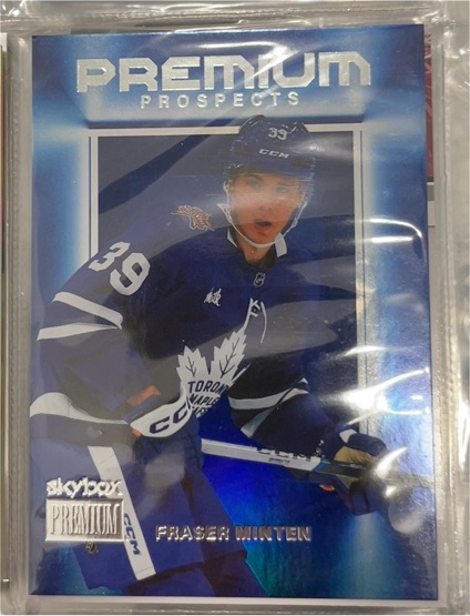 2023-24 Skybox Metal Universe Premium Prospects #PP-20 Fraser Minten — front